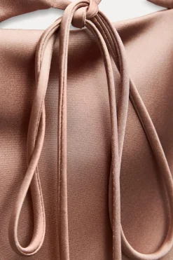 Discount TOP SATINADO VOLANTES Mujer Tops / Bodies