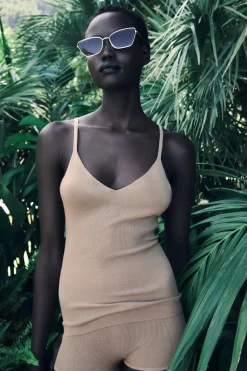 Clearance TOP SEAMLESS SEDA 100% Mujer Tops / Bodies