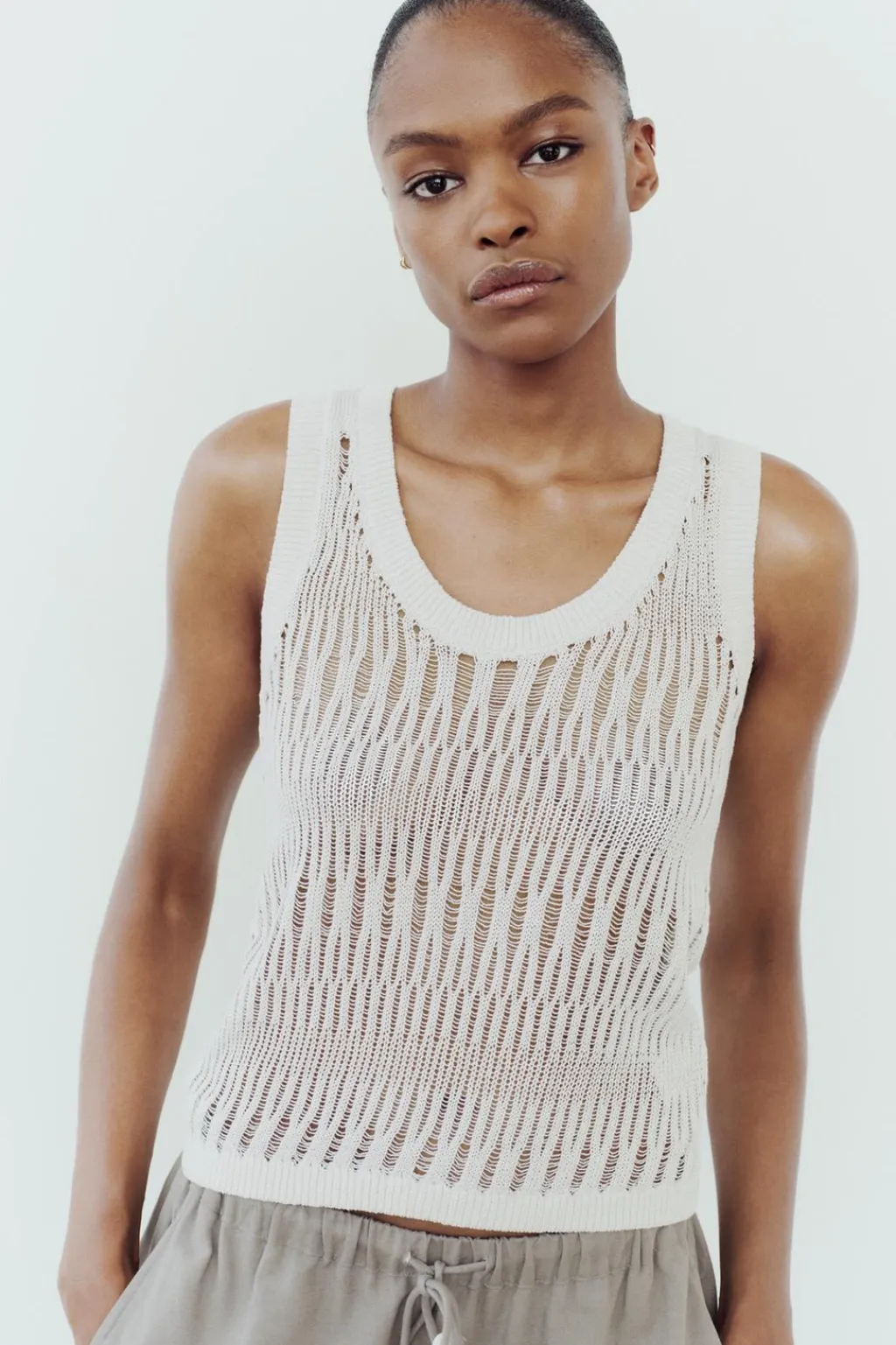 Discount TOP SISA PUNTO HILO METALIZADO Mujer Cárdigan / Jerséis|Punto