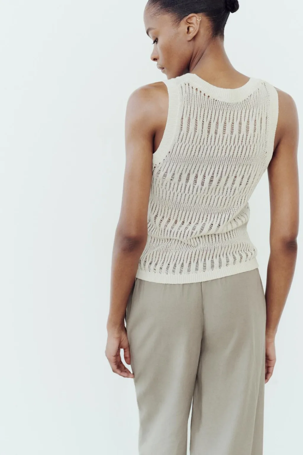 Discount TOP SISA PUNTO HILO METALIZADO Mujer Cárdigan / Jerséis|Punto