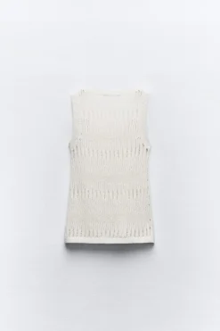 Discount TOP SISA PUNTO HILO METALIZADO Mujer Cárdigan / Jerséis|Punto