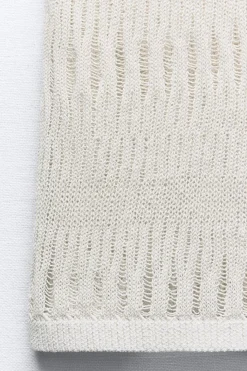 Discount TOP SISA PUNTO HILO METALIZADO Mujer Cárdigan / Jerséis|Punto