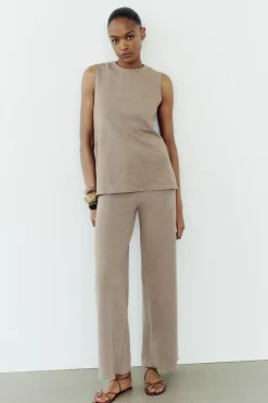 Clearance TOP SOFT MANGA SISA Mujer Tops / Bodies