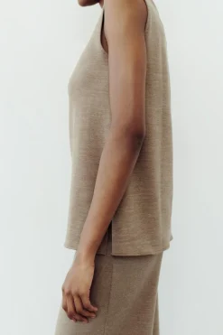 Clearance TOP SOFT MANGA SISA Mujer Tops / Bodies