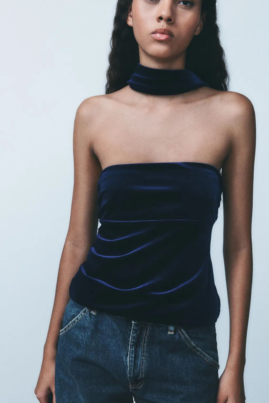 Hot TOP TERCIOPELO Mujer Tops / Bodies