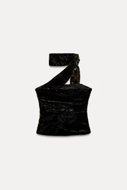 Best TOP TERCIOPELO FOULARD Mujer Tops / Bodies