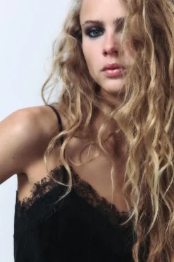 New TOP TERCIOPELO TIRANTES Mujer Tops / Bodies