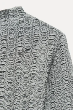 Outlet TOP TEXTURA ASIMÉTRICA Mujer Tops / Bodies