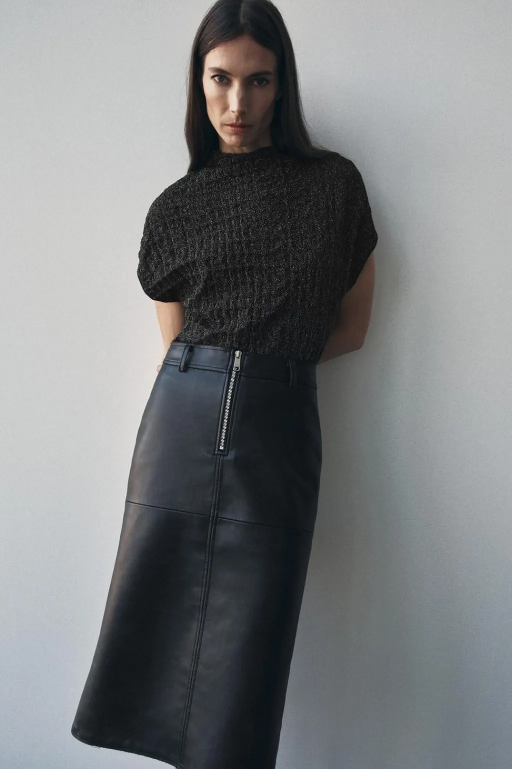 Hot TOP TEXTURA HILO METALIZADO Mujer Tops / Bodies