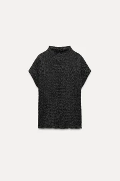 Hot TOP TEXTURA HILO METALIZADO Mujer Tops / Bodies