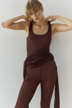 Hot TOP TIRANTES LANA 100% Mujer Tops / Bodies