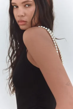 New TOP TIRANTES PUNTO BOLAS Mujer Cárdigan / Jerséis|Punto