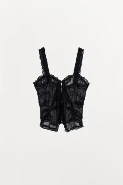 Outlet TOP TIRANTES TEXTURA Mujer Tops / Bodies|Lenceria