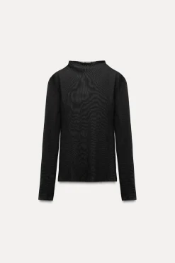 Discount TOP TUL CUELLO PERKINS Mujer Tops / Bodies