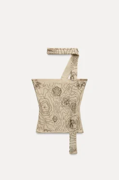 Discount TOP TUL FOULARD ABALORIOS Mujer Tops / Bodies