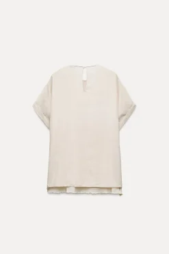 Online TOP VOLANTES DESFLECADOS ZW COLLECTION Mujer Tops / Bodies