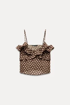 New TOP VOLANTES LUNARES Mujer Tops / Bodies