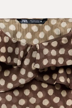 New TOP VOLANTES LUNARES Mujer Tops / Bodies