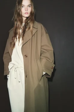New TRENCH CAPA OVERSIZE ZW COLLECTION Mujer Abrigos / Anoraks
