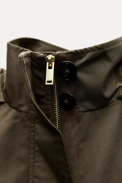 Hot TRENCH CAPUCHA WATER REPELLENT ZW COLLECTION Mujer Abrigos / Anoraks