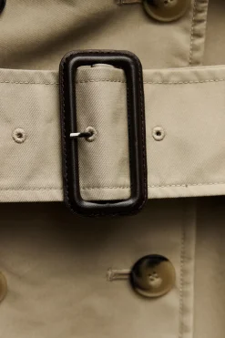 Discount TRENCH CINTURÓN WATER REPELLENT ZW COLLECTION Mujer Abrigos / Anoraks