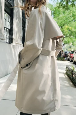 Fashion TRENCH CINTURÓN ZW COLLECTION Mujer Abrigos / Anoraks