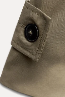 Best TRENCH CORTO CAPUCHA ZW COLLECTION Mujer Abrigos / Anoraks|Chaquetas / Cazadoras