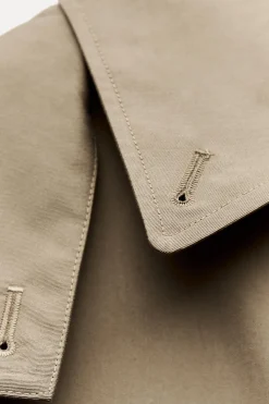 Best TRENCH CORTO CAPUCHA ZW COLLECTION Mujer Abrigos / Anoraks|Chaquetas / Cazadoras