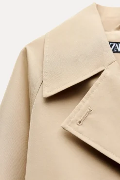 Hot TRENCH CORTO CRUZADO Mujer Abrigos / Anoraks