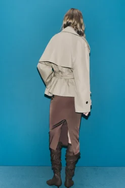 Fashion TRENCH CORTO ZW COLLECTION Mujer Abrigos / Anoraks