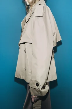 Fashion TRENCH CORTO ZW COLLECTION Mujer Abrigos / Anoraks
