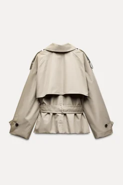 Fashion TRENCH CORTO ZW COLLECTION Mujer Abrigos / Anoraks