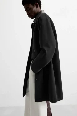 Clearance TRENCH CUELLO PIEL LIMITED EDITION Hombre Cazadoras|Abrigos / Gabardinas