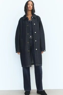 Hot TRENCH DENIM TRF Mujer Chaquetas / Cazadoras