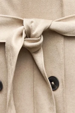 Online TRENCH EFECTO ANTE Mujer Abrigos / Anoraks