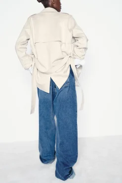 Sale TRENCH EFECTO ANTE Mujer Abrigos / Anoraks|Chaquetas / Cazadoras