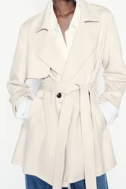 Sale TRENCH EFECTO ANTE Mujer Abrigos / Anoraks|Chaquetas / Cazadoras