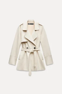 Sale TRENCH EFECTO ANTE Mujer Abrigos / Anoraks|Chaquetas / Cazadoras