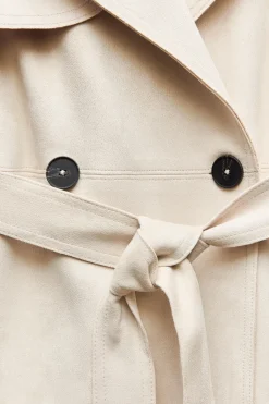 Sale TRENCH EFECTO ANTE Mujer Abrigos / Anoraks|Chaquetas / Cazadoras