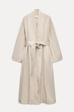 Outlet TRENCH KIMONO ZW COLLECTION Mujer Abrigos / Anoraks