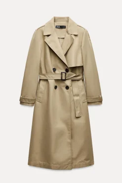Outlet TRENCH LARGO CINTURÓN Mujer Abrigos / Anoraks
