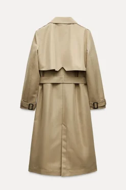 Outlet TRENCH LARGO CINTURÓN Mujer Abrigos / Anoraks