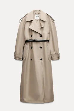 Outlet TRENCH OVERSIZE WATER REPELLENT ZW COLLECTION Mujer Abrigos / Anoraks