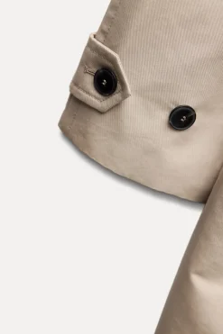 Outlet TRENCH OVERSIZE WATER REPELLENT ZW COLLECTION Mujer Abrigos / Anoraks