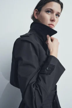 Clearance TRENCH OVERSIZE ZW COLLECTION Mujer Abrigos / Anoraks