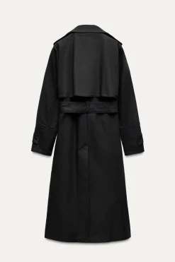 Clearance TRENCH OVERSIZE ZW COLLECTION Mujer Abrigos / Anoraks