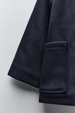 Niños ZARA 1½ - 6 Años·Abrigos|6 - 18 Meses·Abrigos / Buzos<TRENKA PAÑO ALAMARES