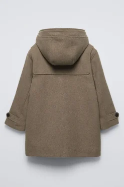 Niños ZARA 6 - 14 Años·Abrigos<TRENKA PAÑO CON LANA
