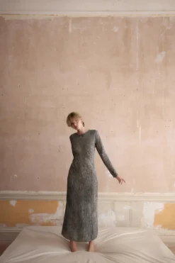 Hot VESTIDO ABALORIOS ESPALDA CRUZADA Mujer Vestidos