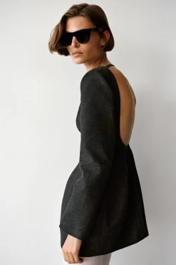 Fashion VESTIDO ABERTURA ESPALDA ZW COLLECTION Mujer Vestidos